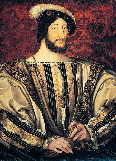Jean Clouet Francis I of France China oil painting art